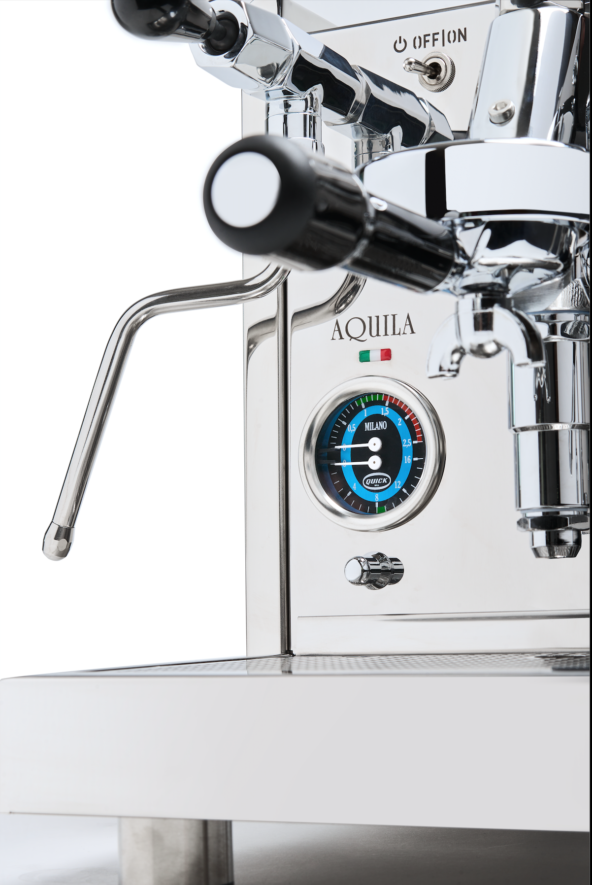 Quick Mill Aquila Plus Profi Stainless Steel Coffee Machine