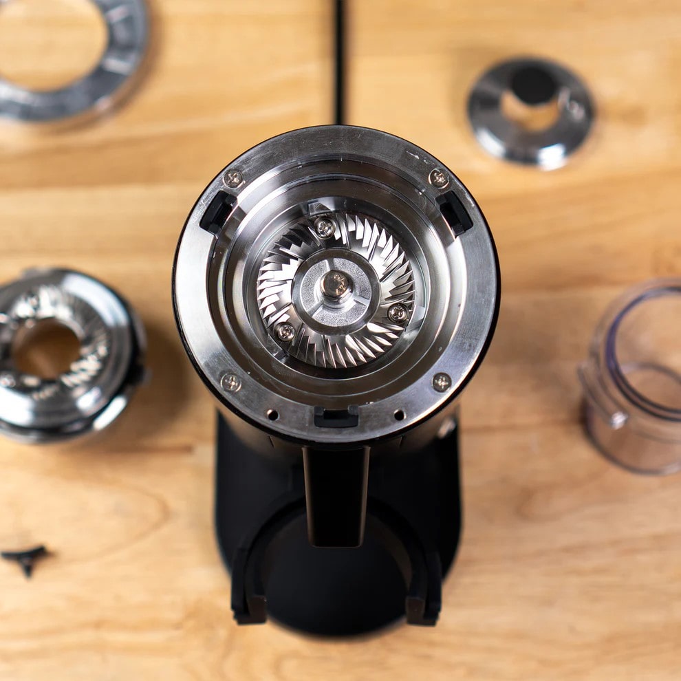 Turin DF54 Single Dose Flat Burr Grinder BLACK