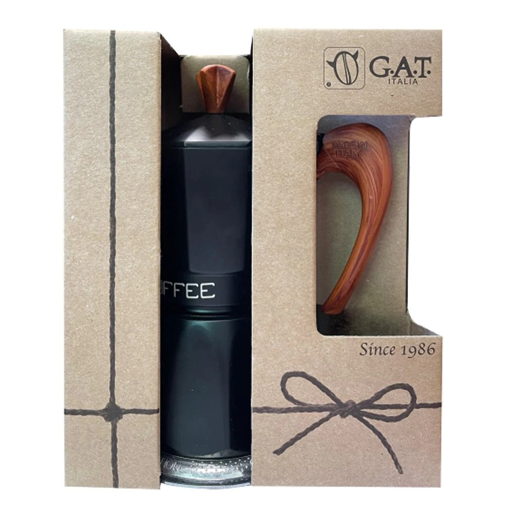 GAT Fashion Wood Moka Pot Coffee Maker