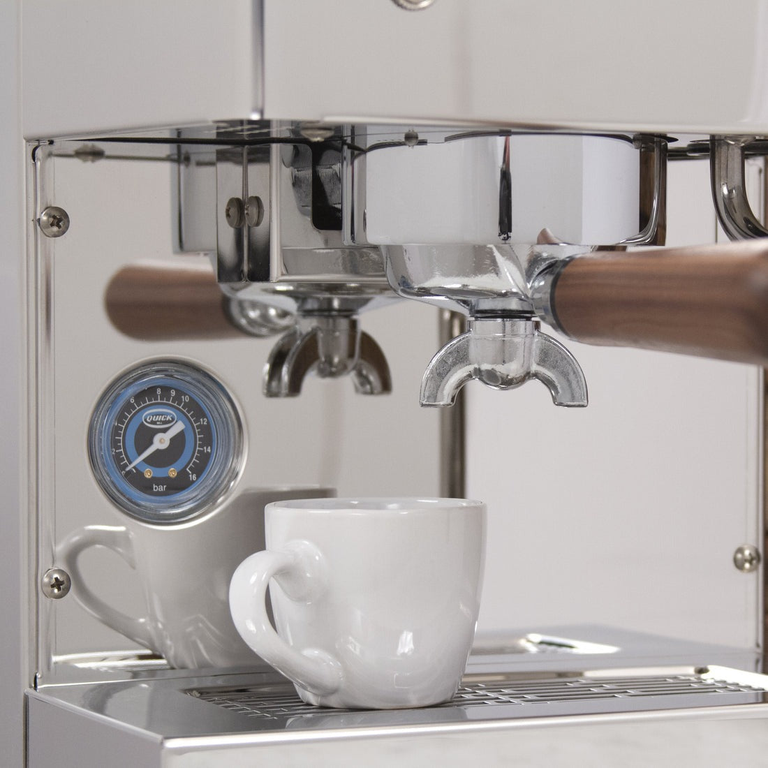 Quick Mill White Pippa Coffee Machine