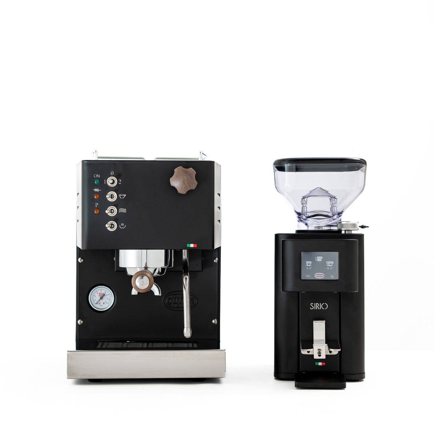 Quick Mill Black Pippa Coffee Machine