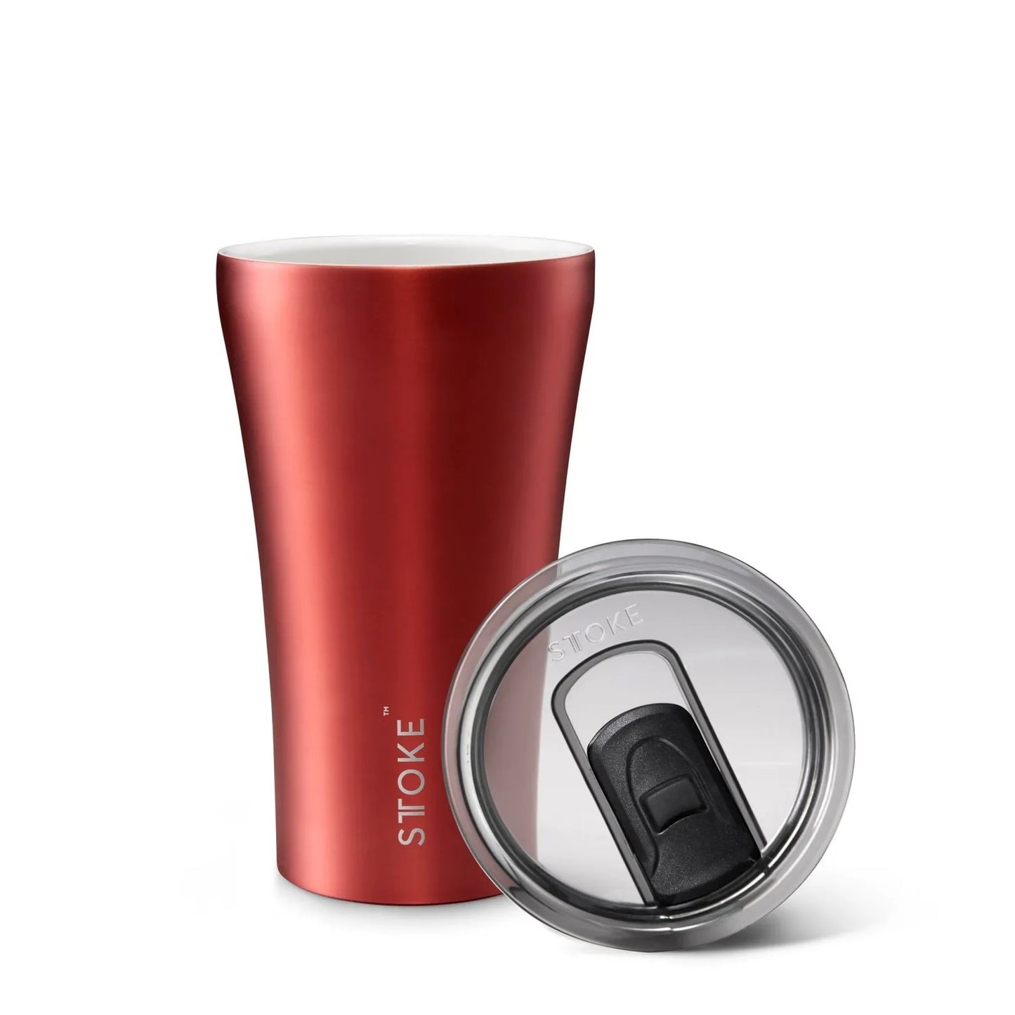 Sttoke 12 oz Reusable Ceramic Coffee Cup