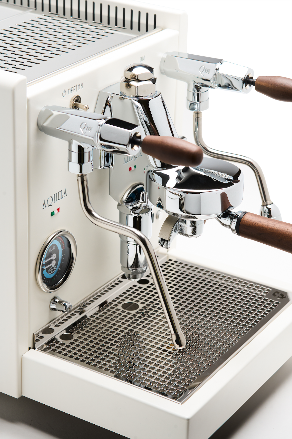 Quick Mill Aquila Plus Profi White Coffee Machine