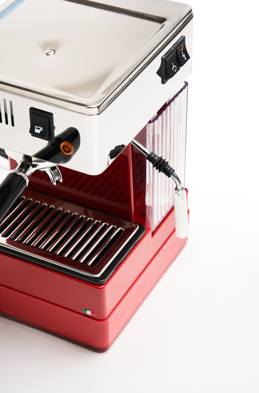 Quick Mill Model 0820 Red Espresso Machine