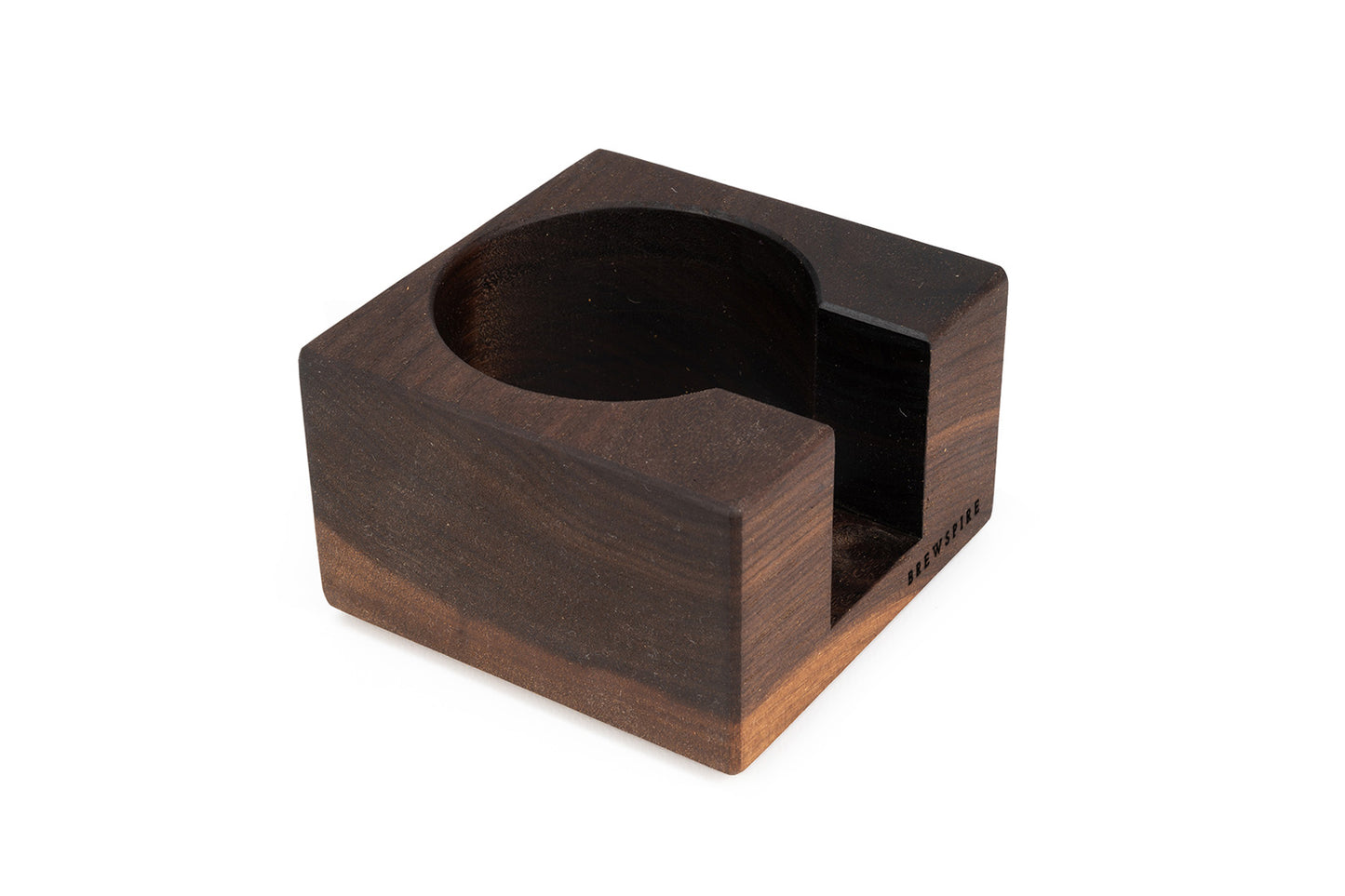 Brewspire Tamping Block Walnut