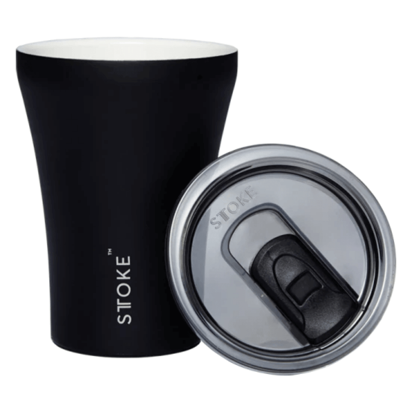 Sttoke 8 oz Reusable Ceramic Coffee Cup