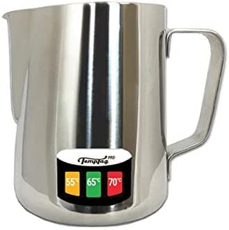 Colour Changing Temperature Tag for Metal Milk Jugs (Indicates Ideal Milk Temperature) - {{ Espresso_Connect }}