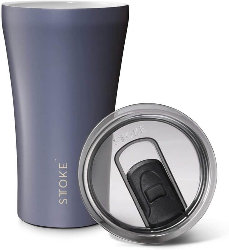 Sttoke 12 oz Reusable Ceramic Coffee Cup - {{ Espresso_Connect }}