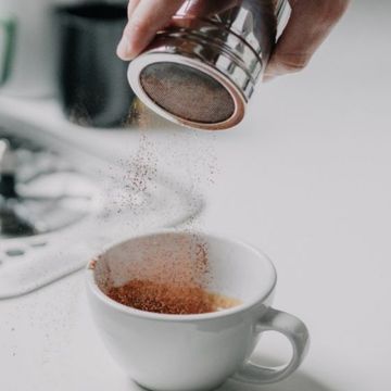 Rhino Cocoa Shaker Black - Fine - {{ Espresso_Connect }}