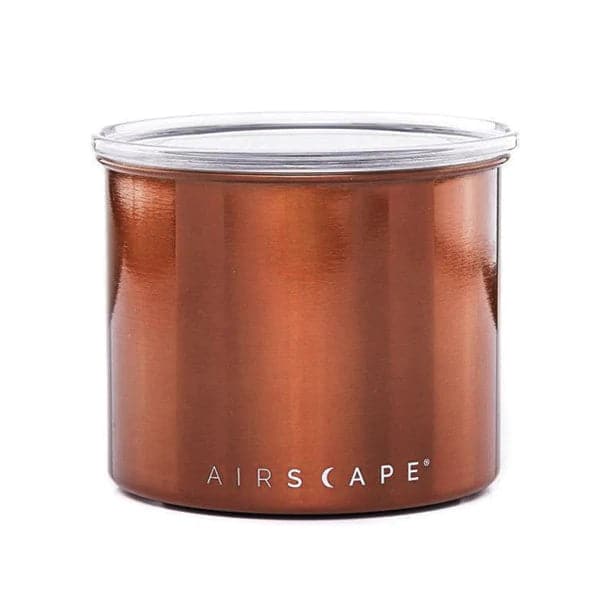 Airscape Classic 4" Small Storage Container - {{ Espresso_Connect }}