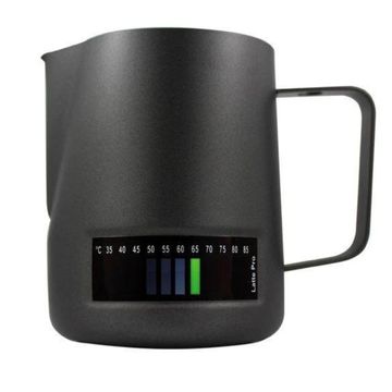 Latte Pro Milk Jug 600ml Black - {{ Espresso_Connect }}