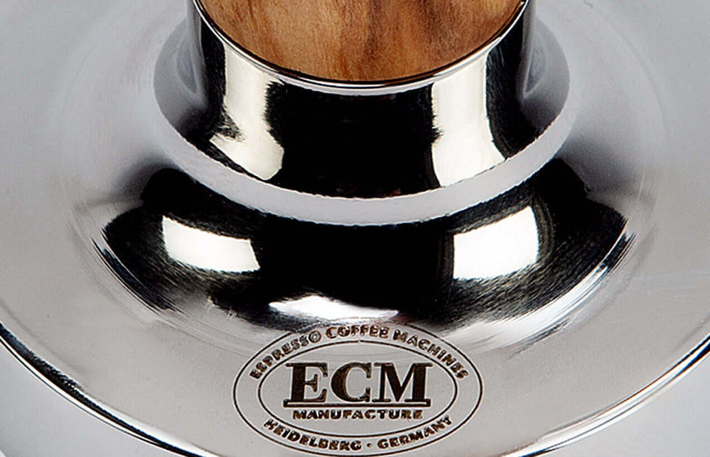ECM Olive Wood Tamper (Part Number: ECM-89491) - {{ Espresso_Connect }}