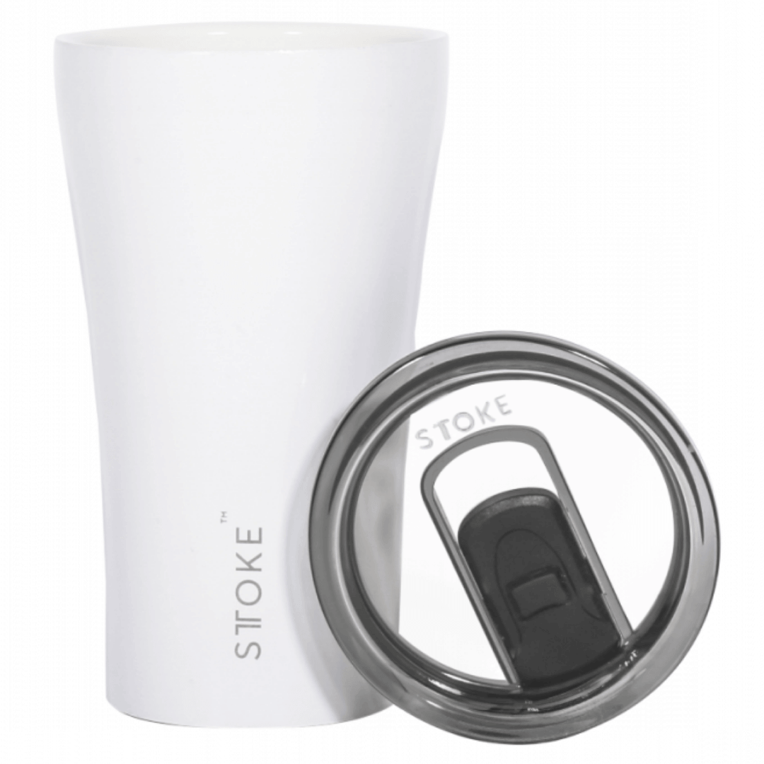 Sttoke 12 oz Reusable Ceramic Coffee Cup - {{ Espresso_Connect }}