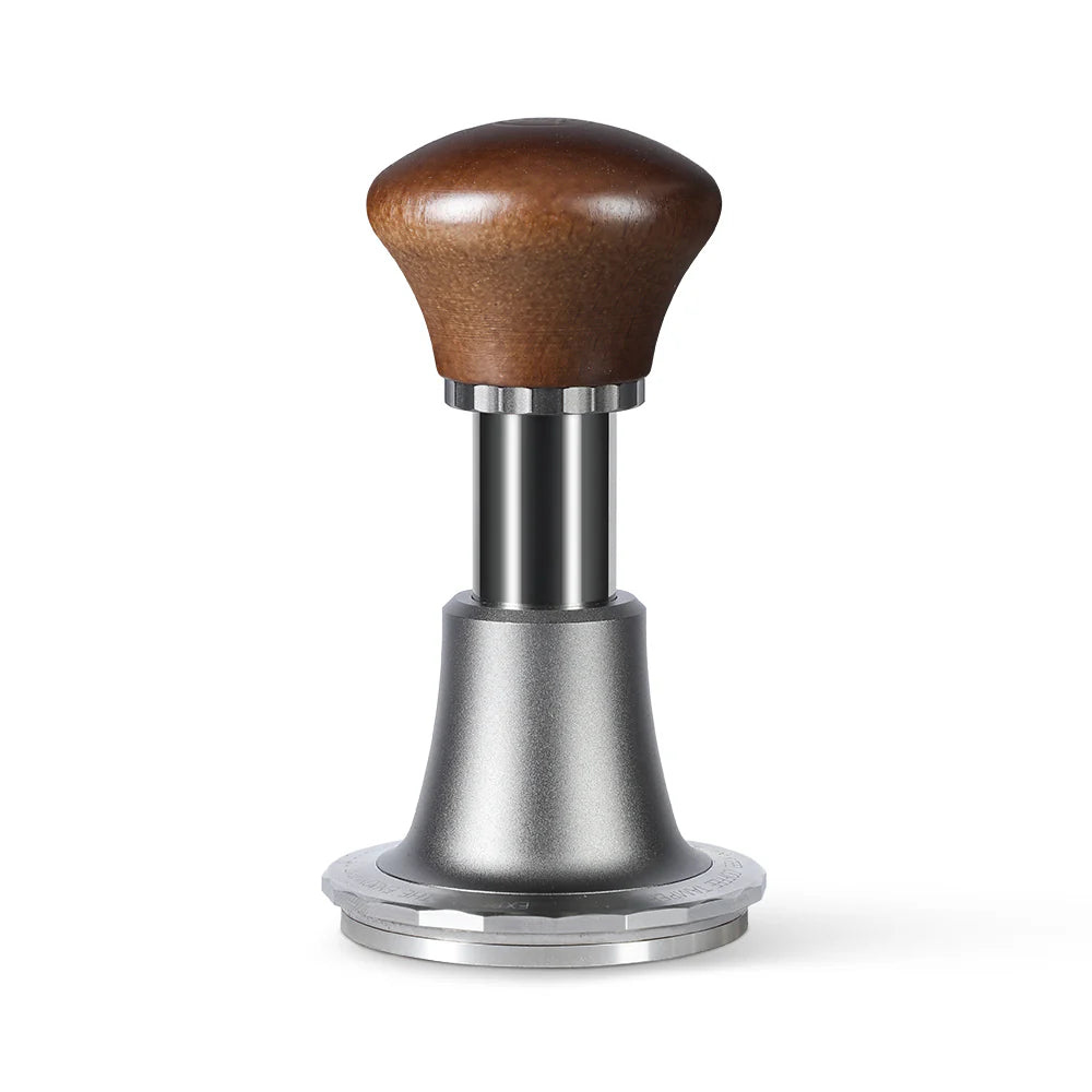 ZeroHero Tamper Walnut Ripple Base 58mm