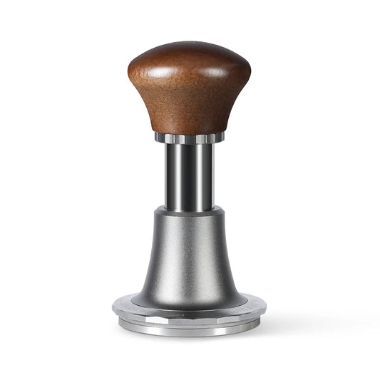 ZeroHero Tamper Walnut Ripple Base 58mm