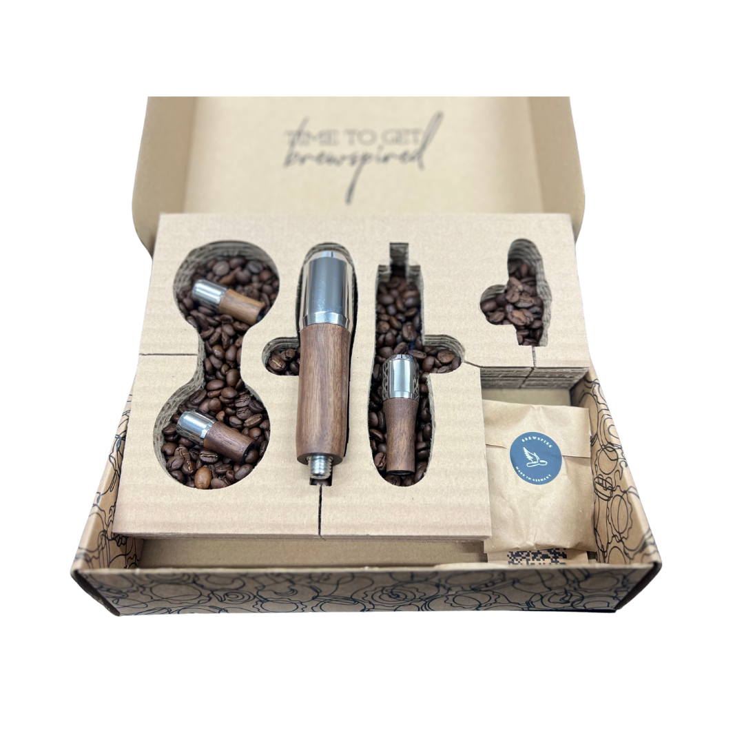 All Flick Lever Conversion 1 handle Set WALNUT