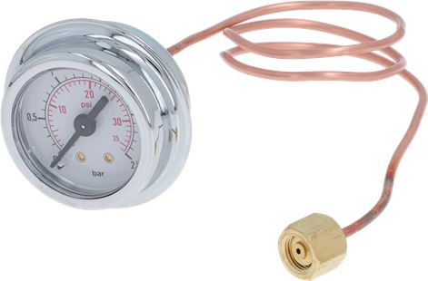 Isomac Steam Gauge