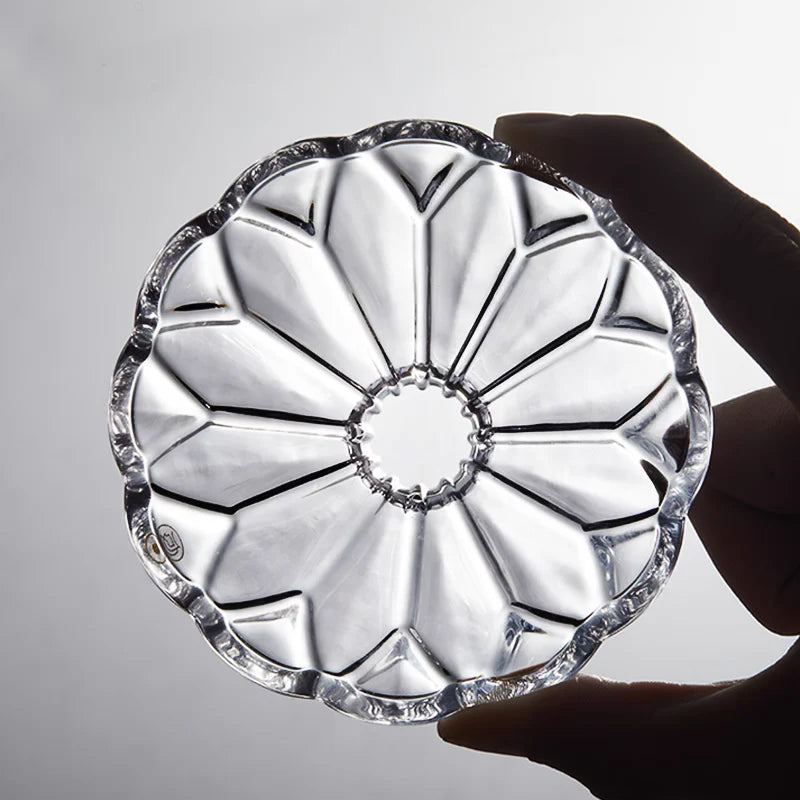 ZeroHero Prisma Glass Dripper 1-2cups Walnut