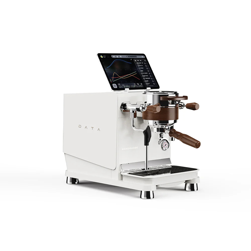 Wendougee DATA-S Semi-Automatic Espresso Machine WHITE