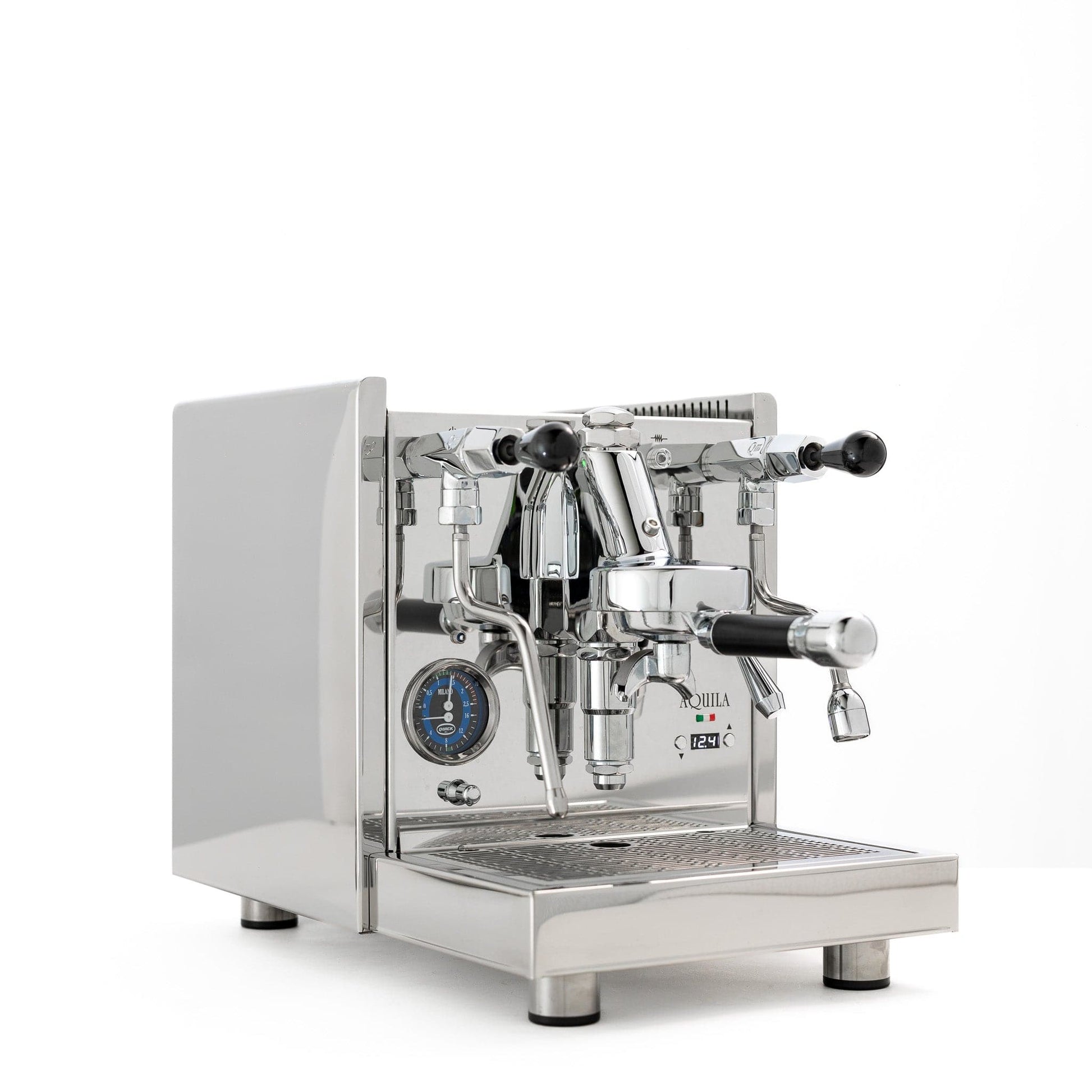 Quick Mill Aquila Profi Stainless Steel Coffee Machine – Espresso Connect