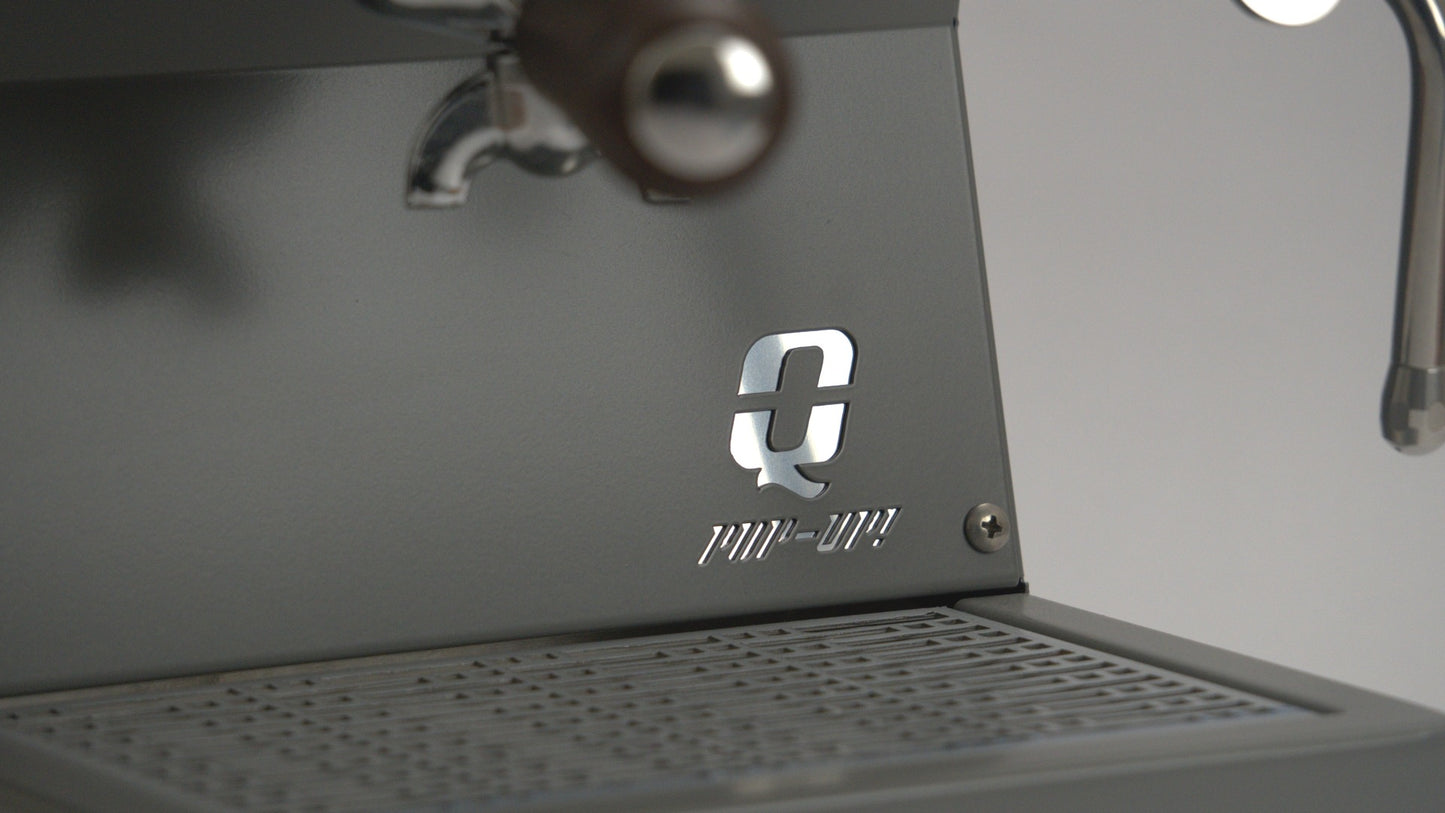Quick Mill Pop-Up Espresso Machine STEEL GREY