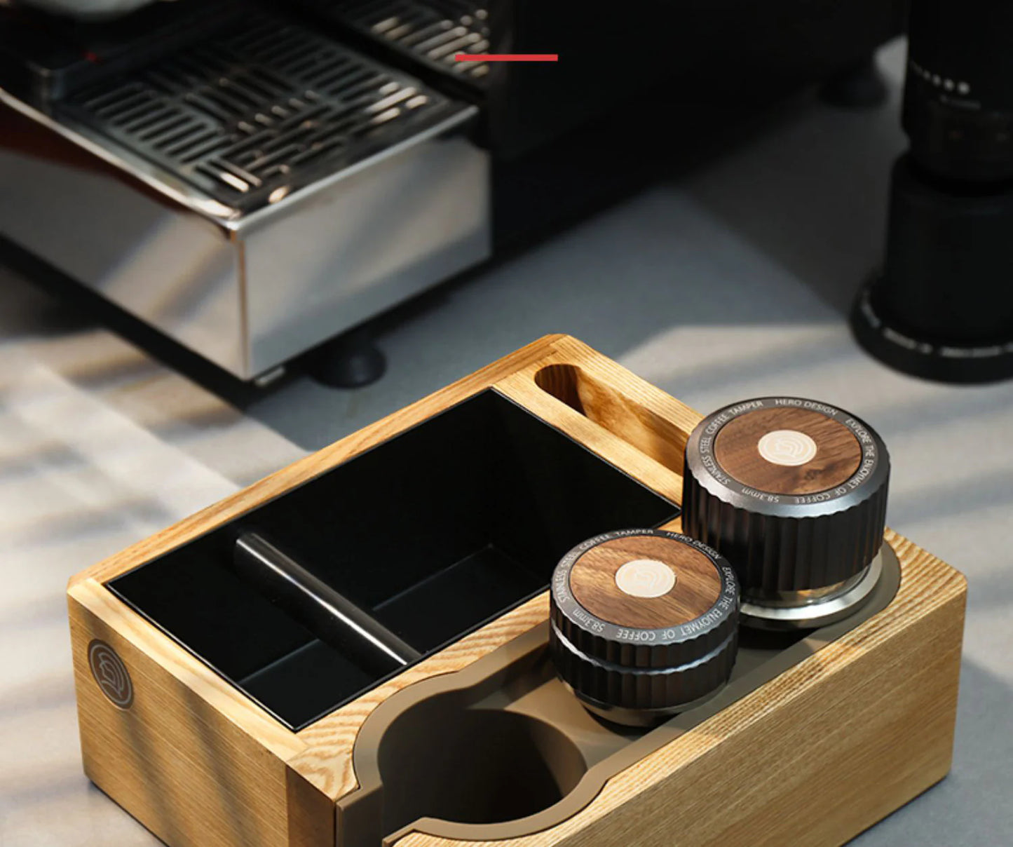 ZeroHero Multifunction Knock Box Oak