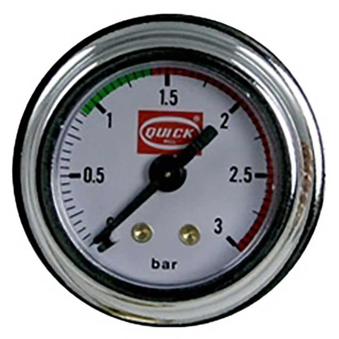 Boiler Pressure Gauge With Quick Mill Logo MAN0981