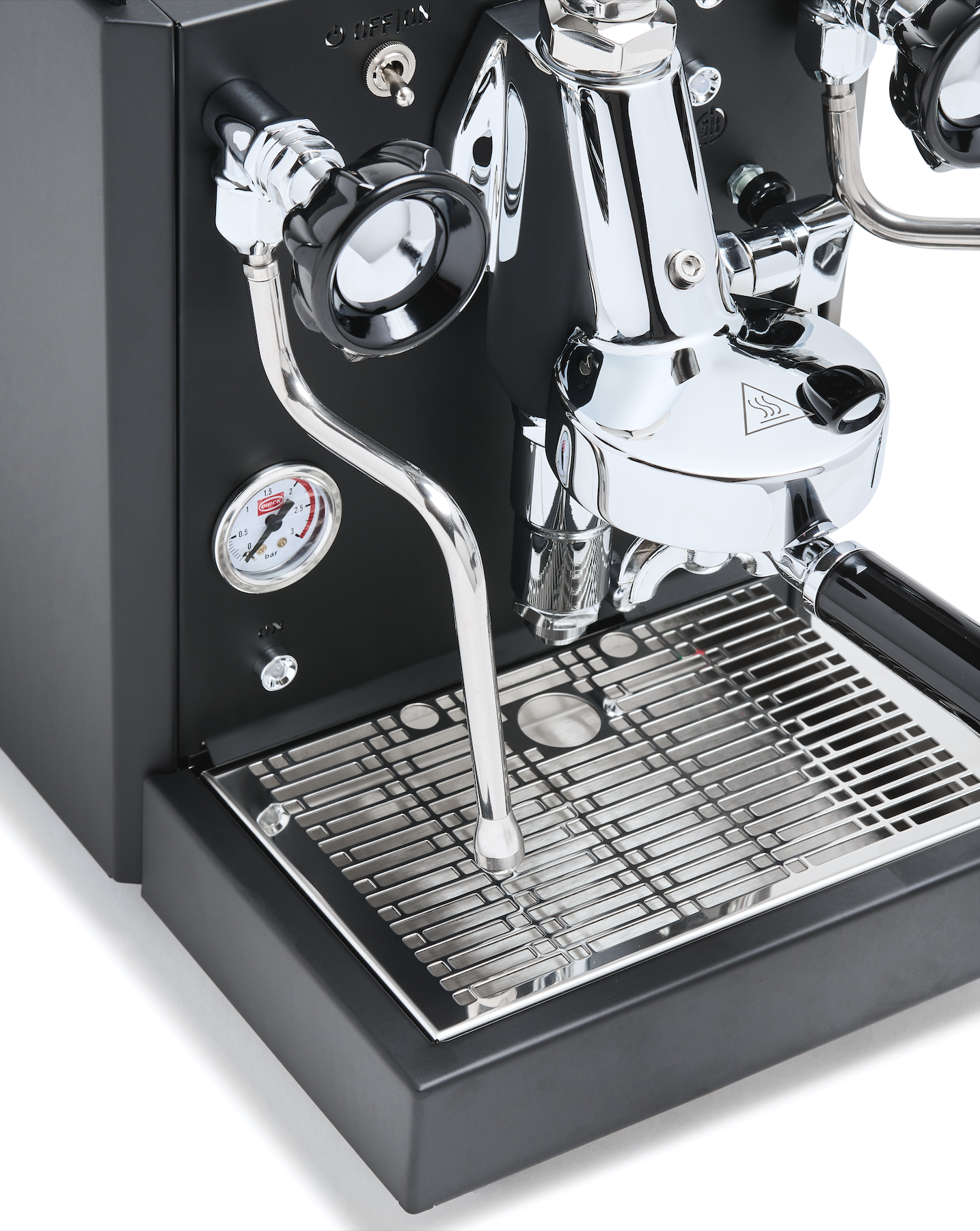 Quick Mill Rubino Black Espresso Coffee Machine