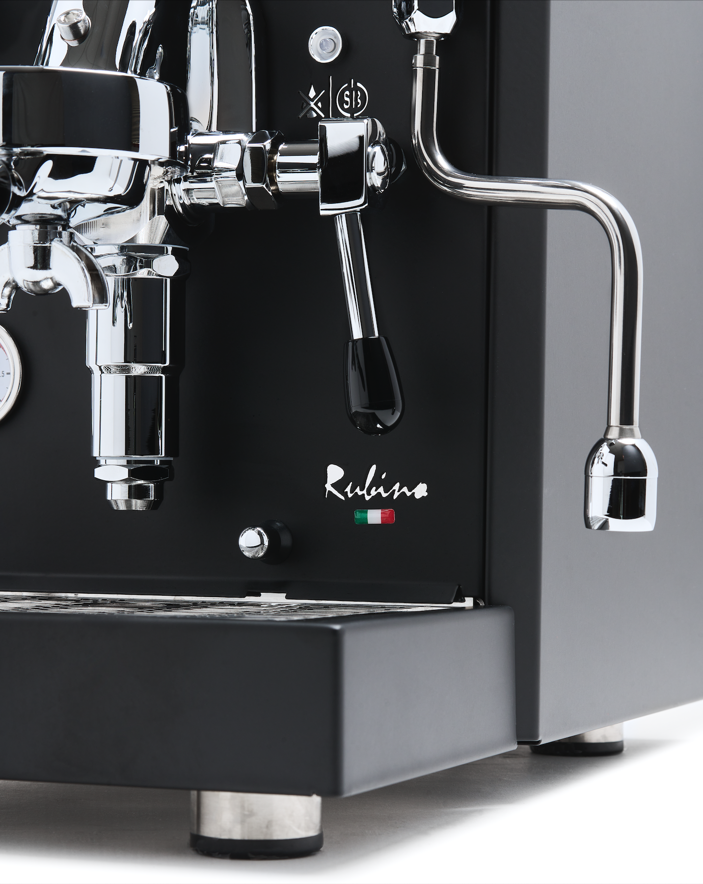 Quick Mill Rubino Black Espresso Coffee Machine