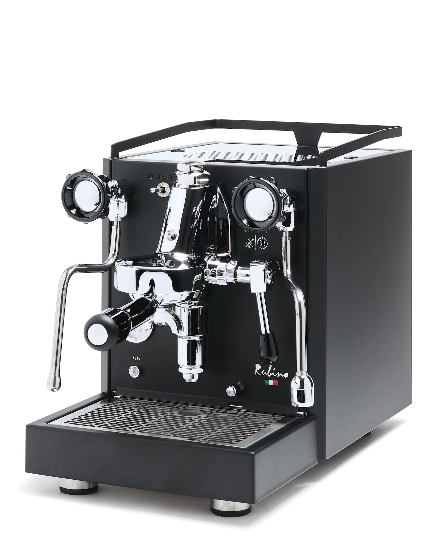 Quick Mill Rubino Black Espresso Coffee Machine