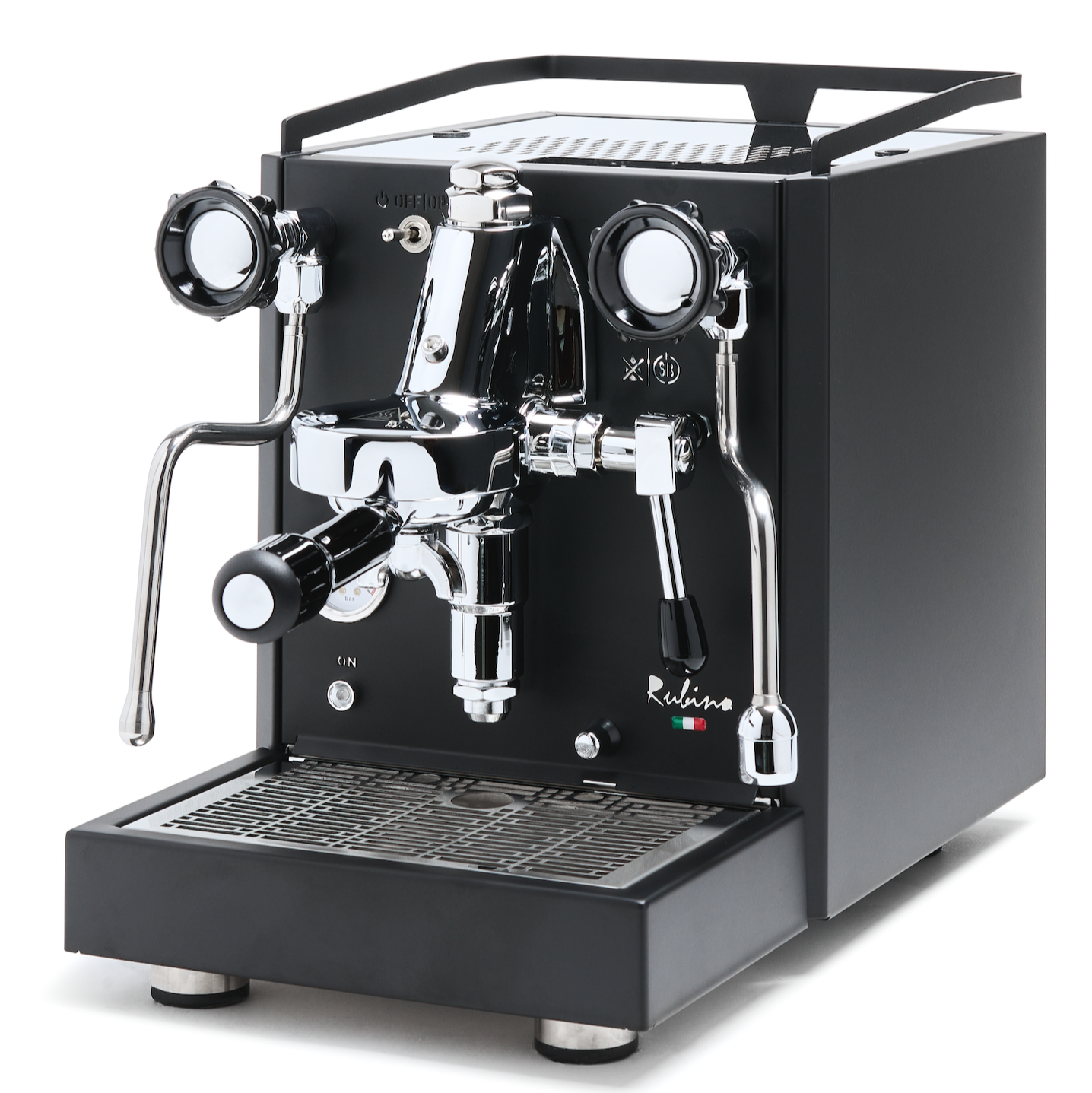 Quick Mill Rubino Black Espresso Coffee Machine