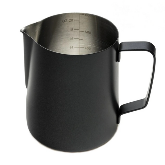 Barista Progear 600ml Black Milk Jug