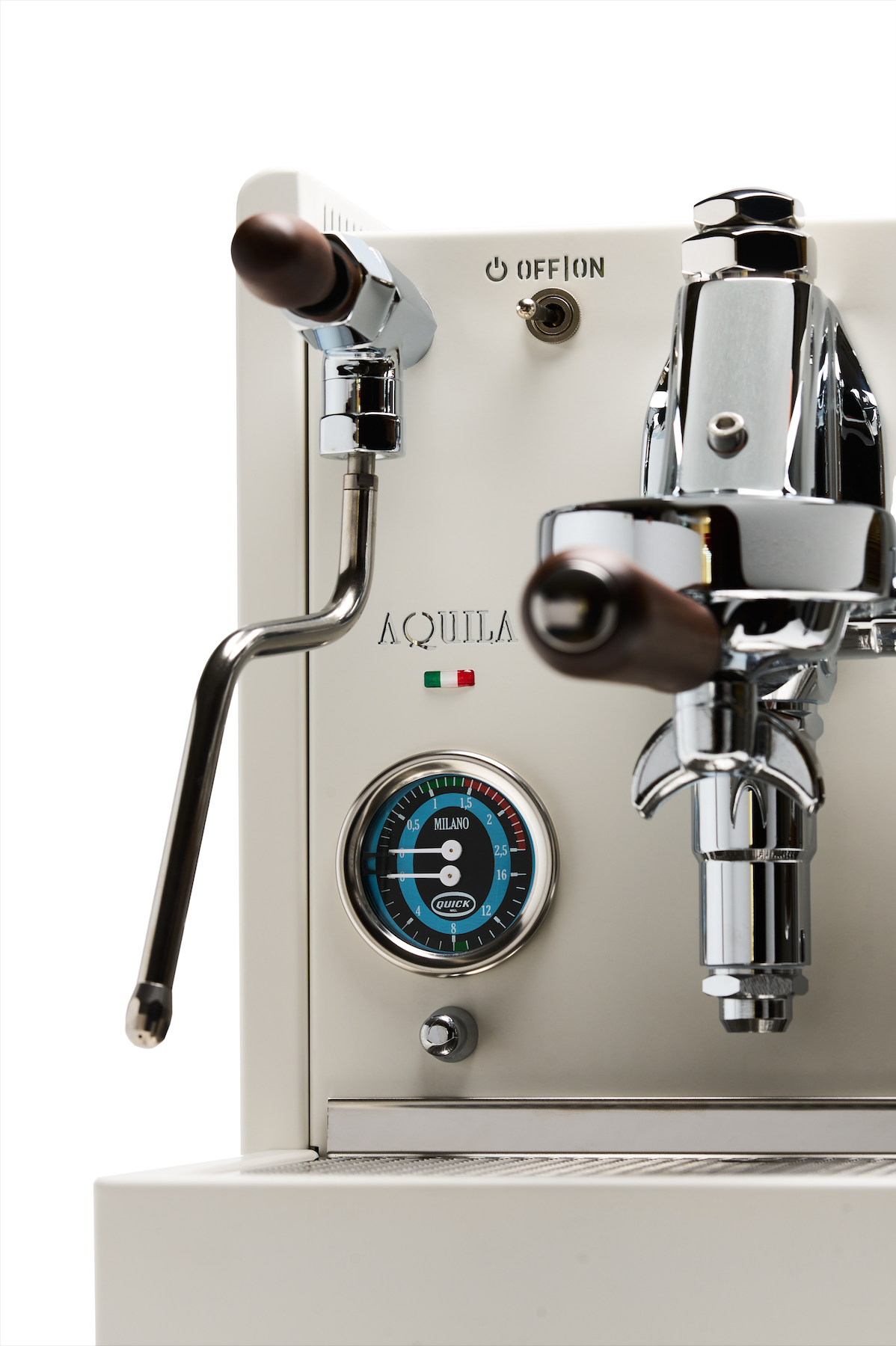 Quick Mill Aquila Profi White Coffee Machine