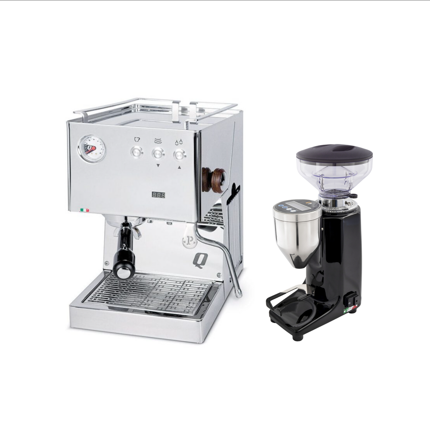 Quick Mill Pop Coffee Machine & Q50 BUNDLE