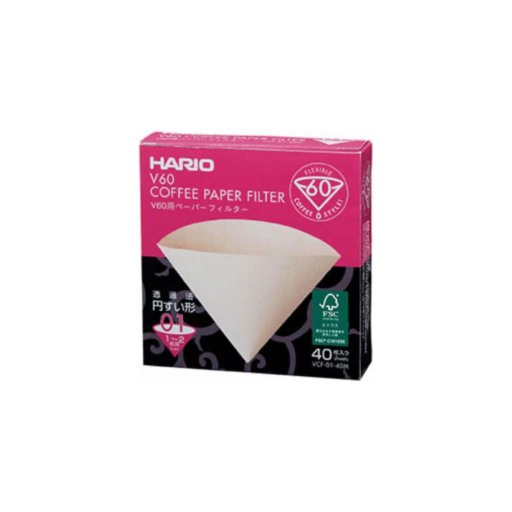 Hario V60 Coffee Paper Filters 1 Cup