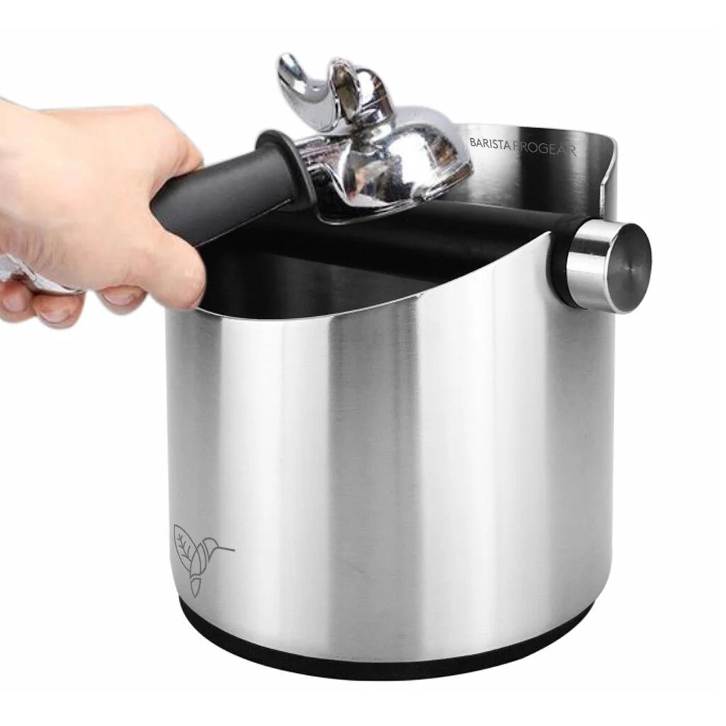 Barista Progear Silver Miner Knock Bin Small