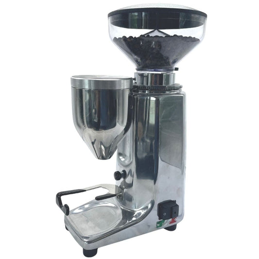 Quamar Q50S Push Coffee Grinder CHROME