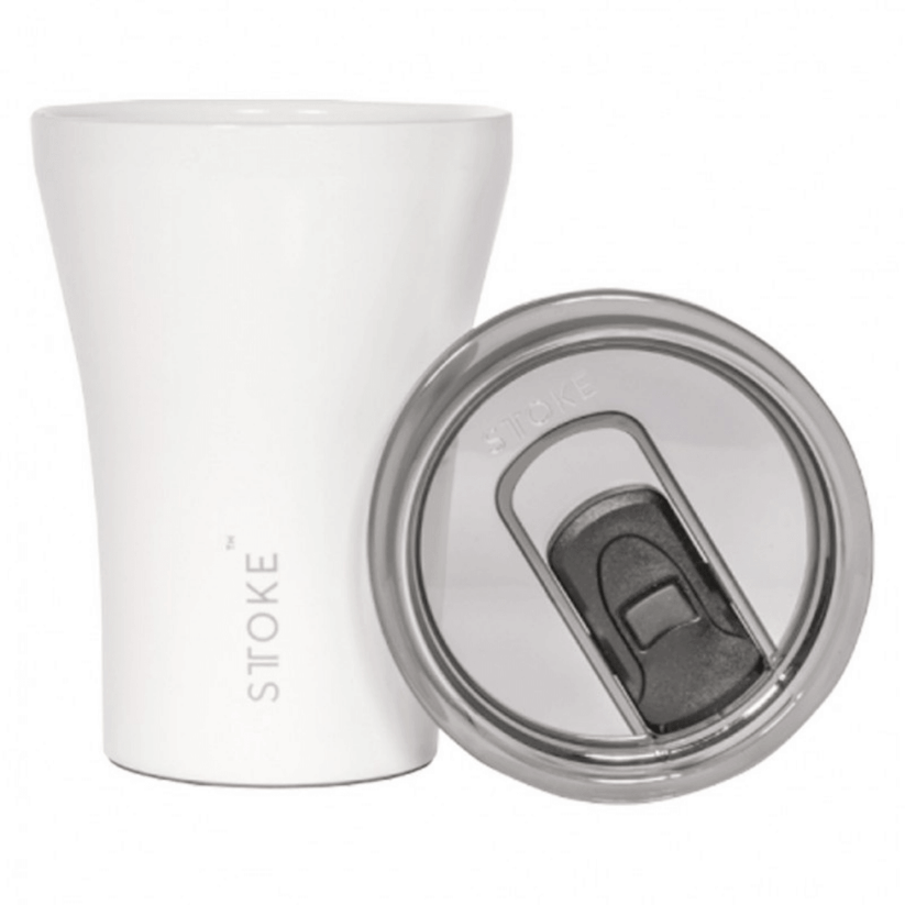 Sttoke 8 oz Reusable Ceramic Coffee Cup