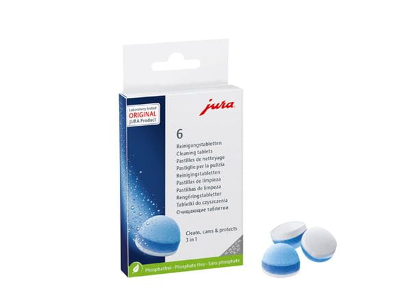 Jura 3-Phase Coffee Machine Cleaning Tablets (24225, 25045, 58710)