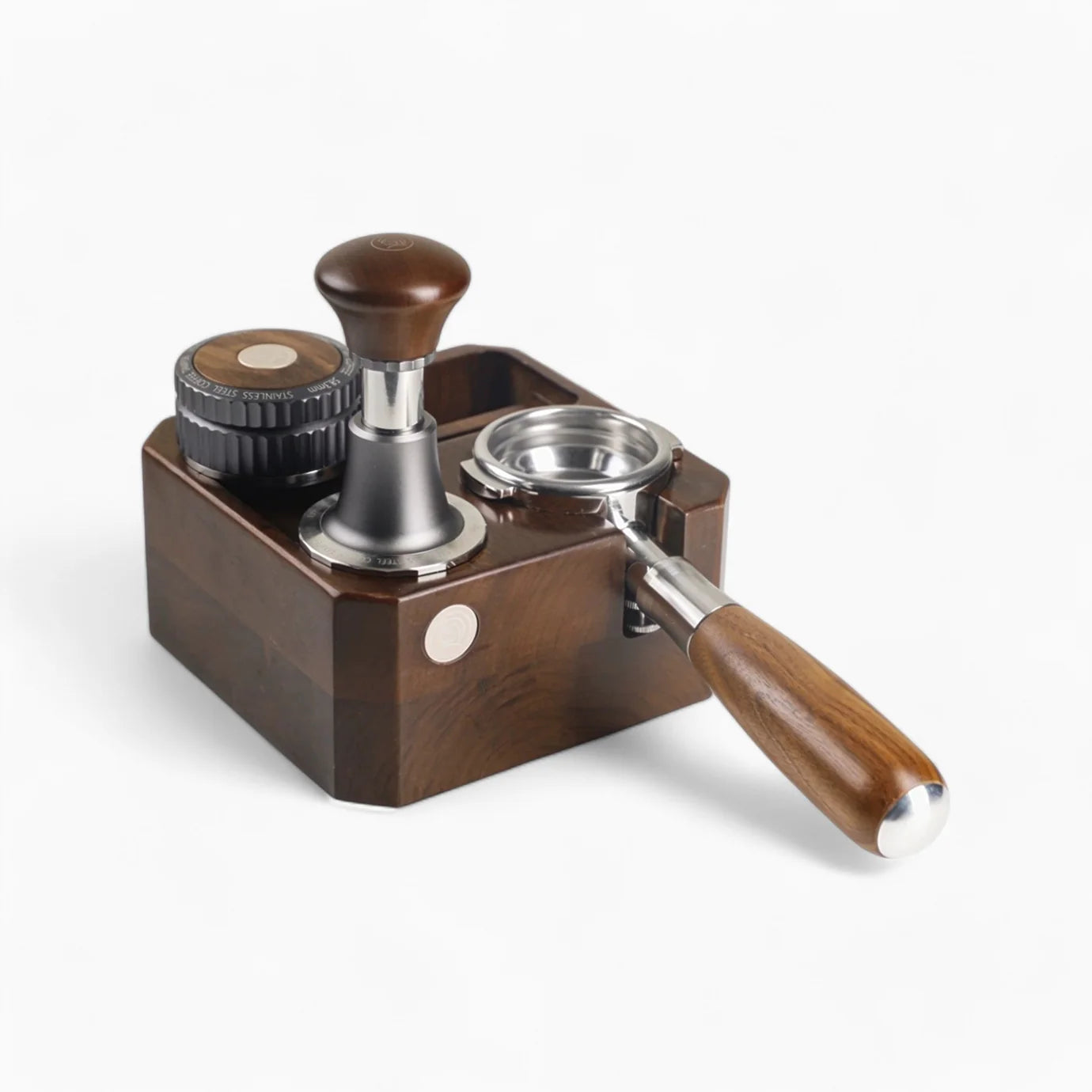 ZeroHero Walnut Portafilter 58mm Holder