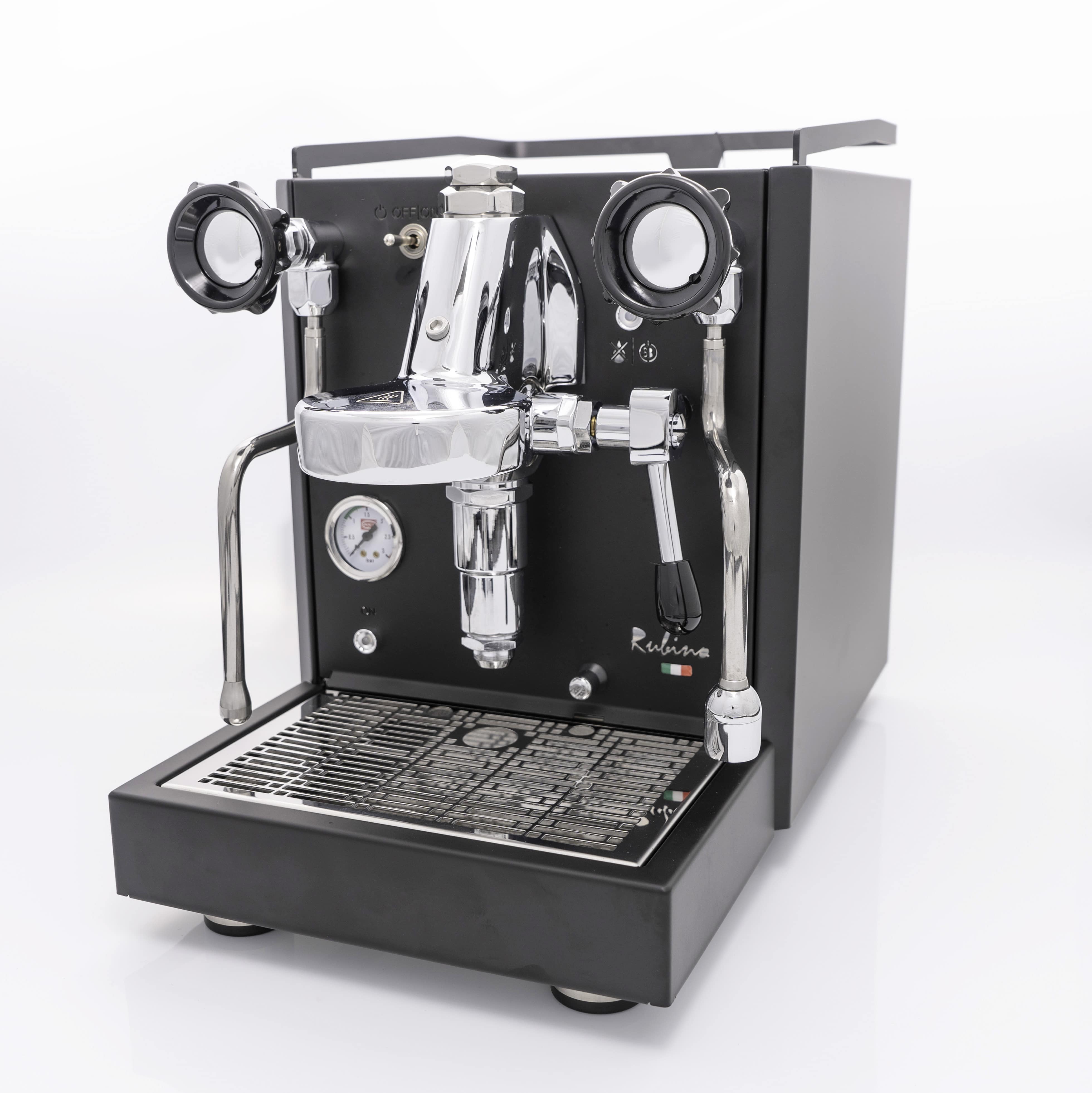 Quick Mill Rubino Black Espresso Coffee Machine