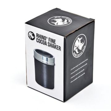 Rhino Cocoa Shaker Black - Fine - {{ Espresso_Connect }}