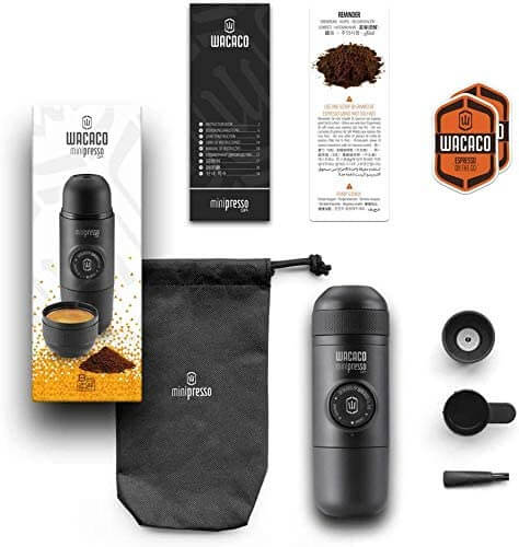 Minipresso portable espresso outlet machine