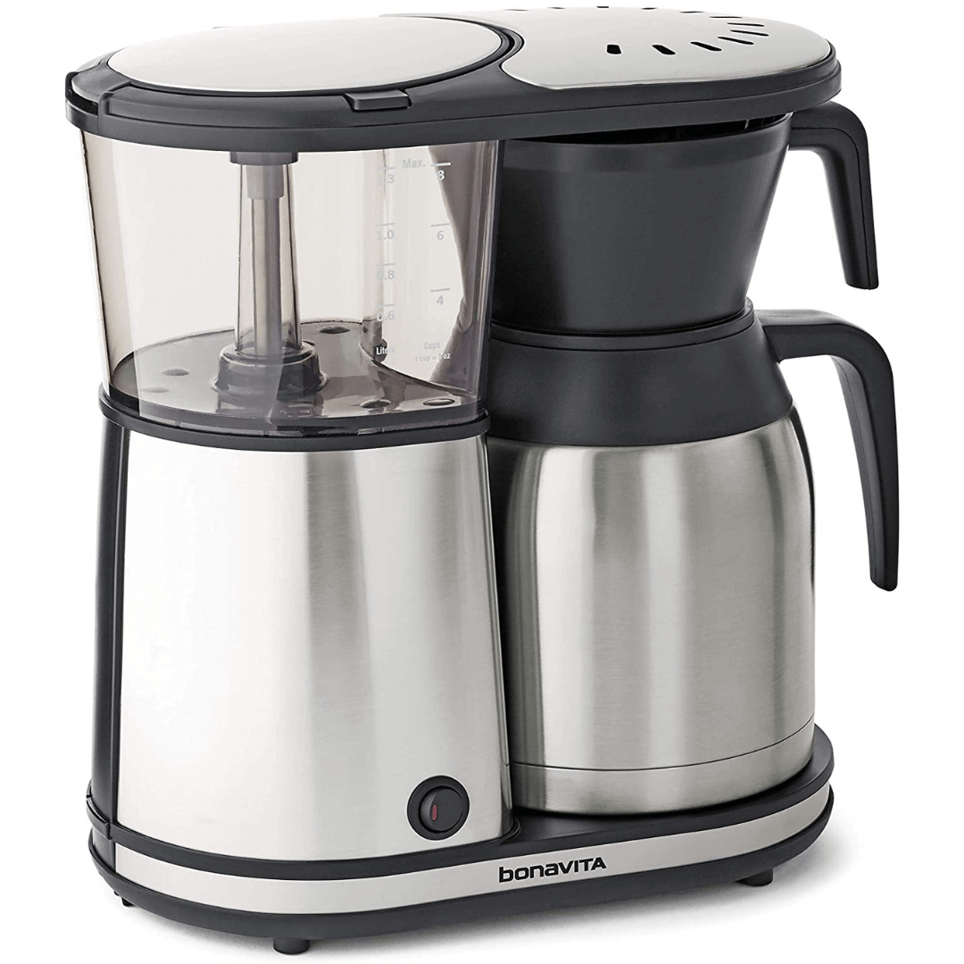 Bonavita BV1900TS 8-Cup Carafe Coffee Brewer Stainless Steel - {{ Espresso_Connect }}