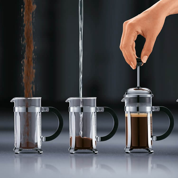 Bodum Chambord French Press Coffee Plunger (3 Cup Coffee Maker) - {{ Espresso_Connect }}