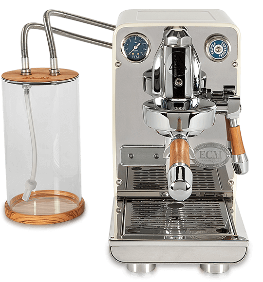 ECM Puristika Cream Coloured Coffee Machine ON SALE Espresso