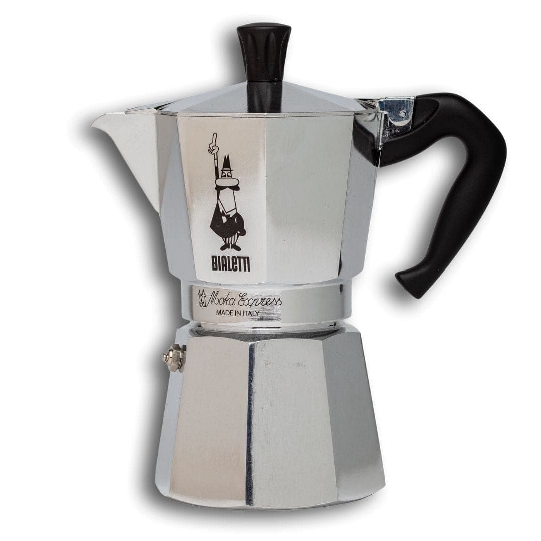Bialetti Moka Express Iconic Stove Top Espresso Maker (1,3,6 or 9 Cups) - {{ Espresso_Connect }}