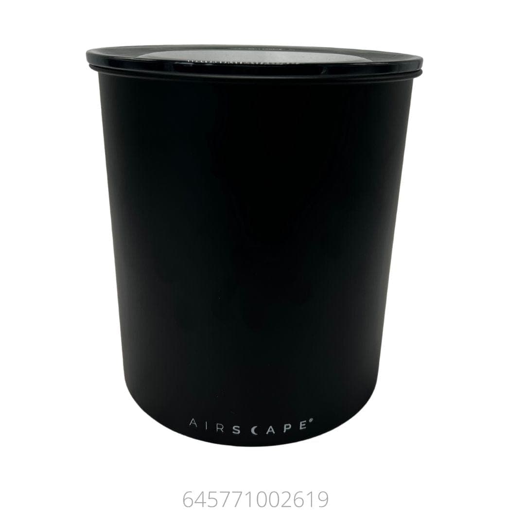 Airscape Coffee & Food Storage Container (Large Matte Black) 1KG - {{ Espresso_Connect }}