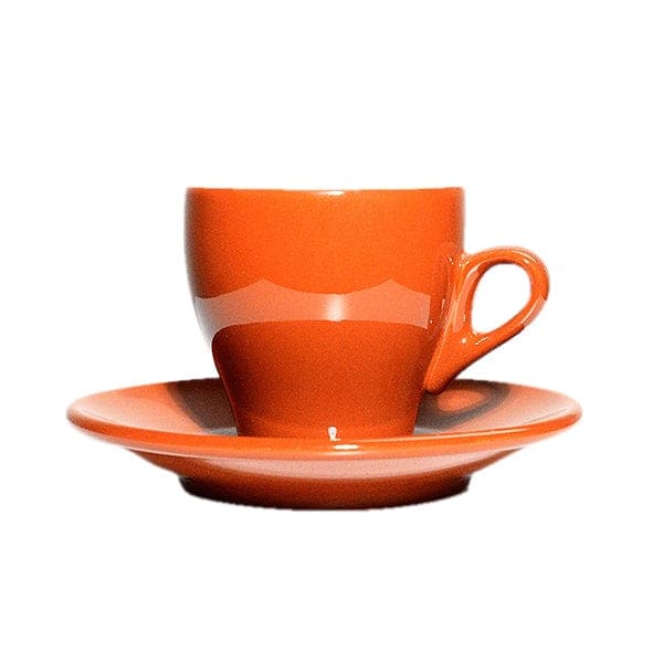 Nuova Point Milano Collection Set of 6 Espresso Cups in Orange