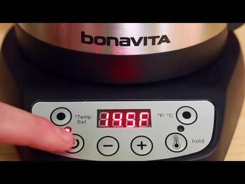 Bonavita 1.0L Variable Temperature Gooseneck Electric Kettle